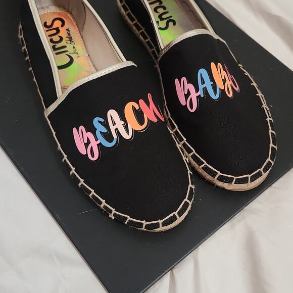 CIRCUS BY SAM EDELMAN Espadrilles in Black, Size 7 - Picture 3 of 8